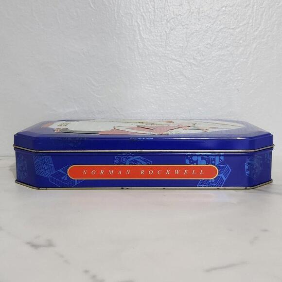 3/$25 Norman Rockwell Snickers Limited Edition 2001 Collectible Tin Canister - Picture 4 of 10